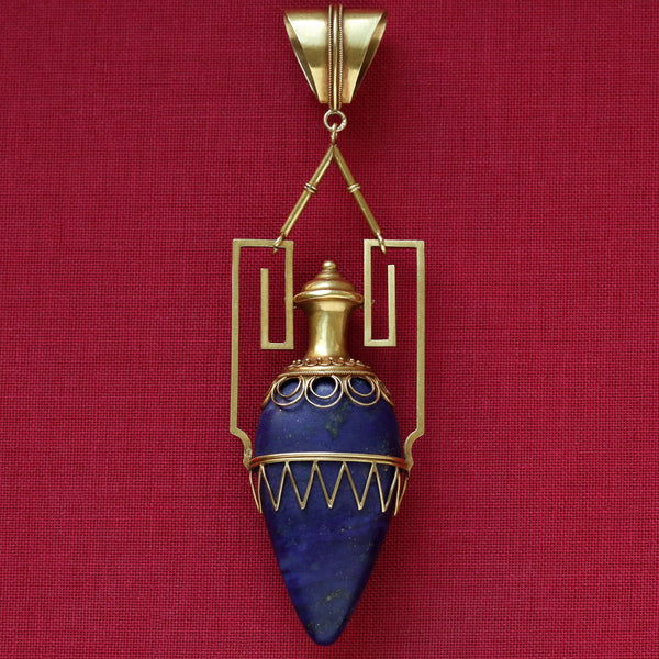 19th Century Victorian Amphora Pendant