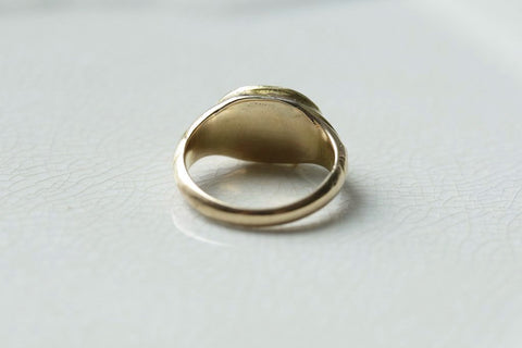 Early Victorian Baby Signet Ring