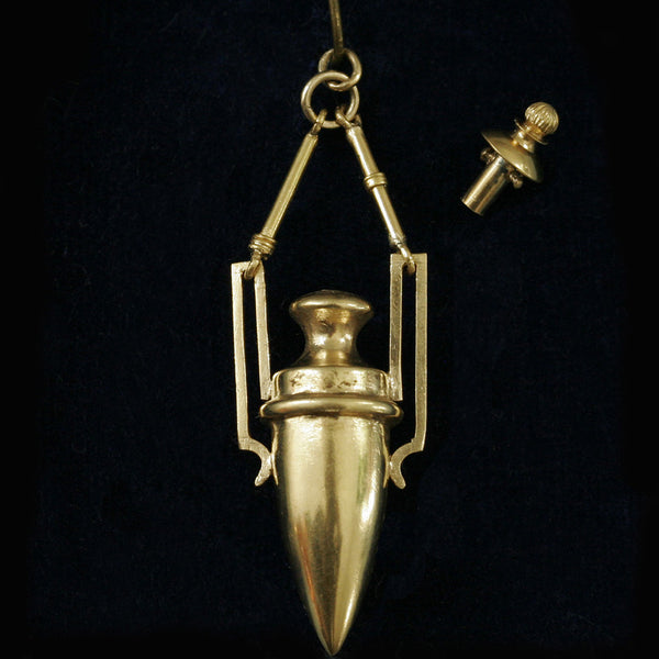 Victorian Gold Amphora Pendant