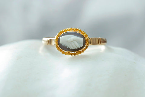 Early 19th Century Fede Cameo Ring